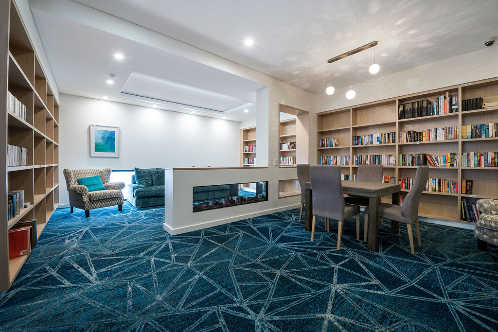 The Serene Living Library on the Gold Coast